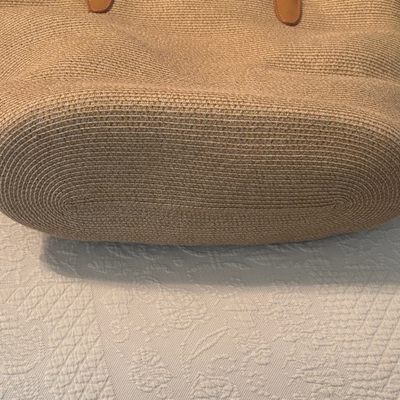 Talbots Tan Woven Tote Bag - Picture 6 of 6